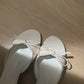Chelsey Patent Bow Sandals (White)