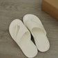 Jolie Loop Toe Sandals (Cream White)