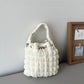 Maelynn Pillow Quilted Bucket Bag (CreamWhite)