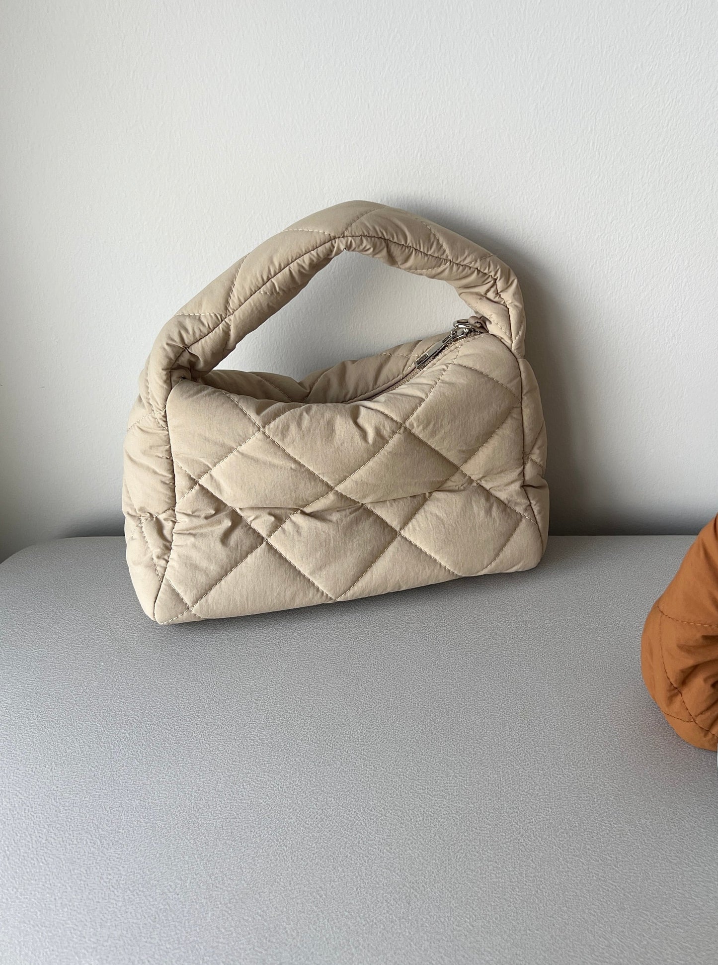 Havana Pillow Quilted Tote (Oat)