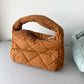 Havana Pillow Quilted Tote (Brown)