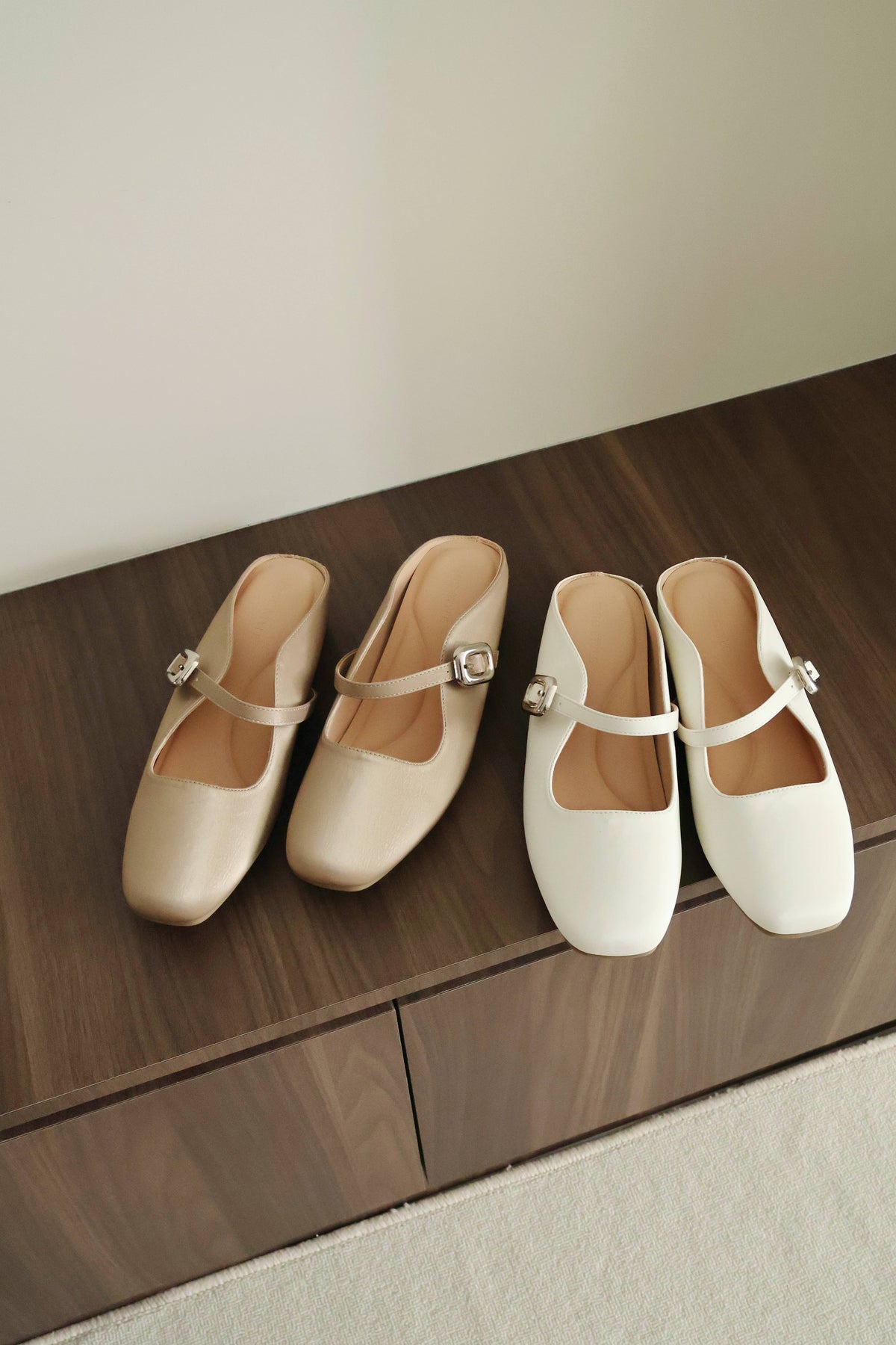 Jayne Slip On Mule (Khaki)