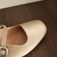 Jayne Slip On Mule (Khaki)