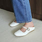 Jayne Slip On Mule (White)