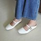 Jayne Slip On Mule (White)