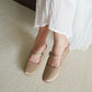 Jayne Slip On Mule (Khaki)