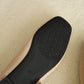Tebby Knit Mary Jane Flats (Beige)