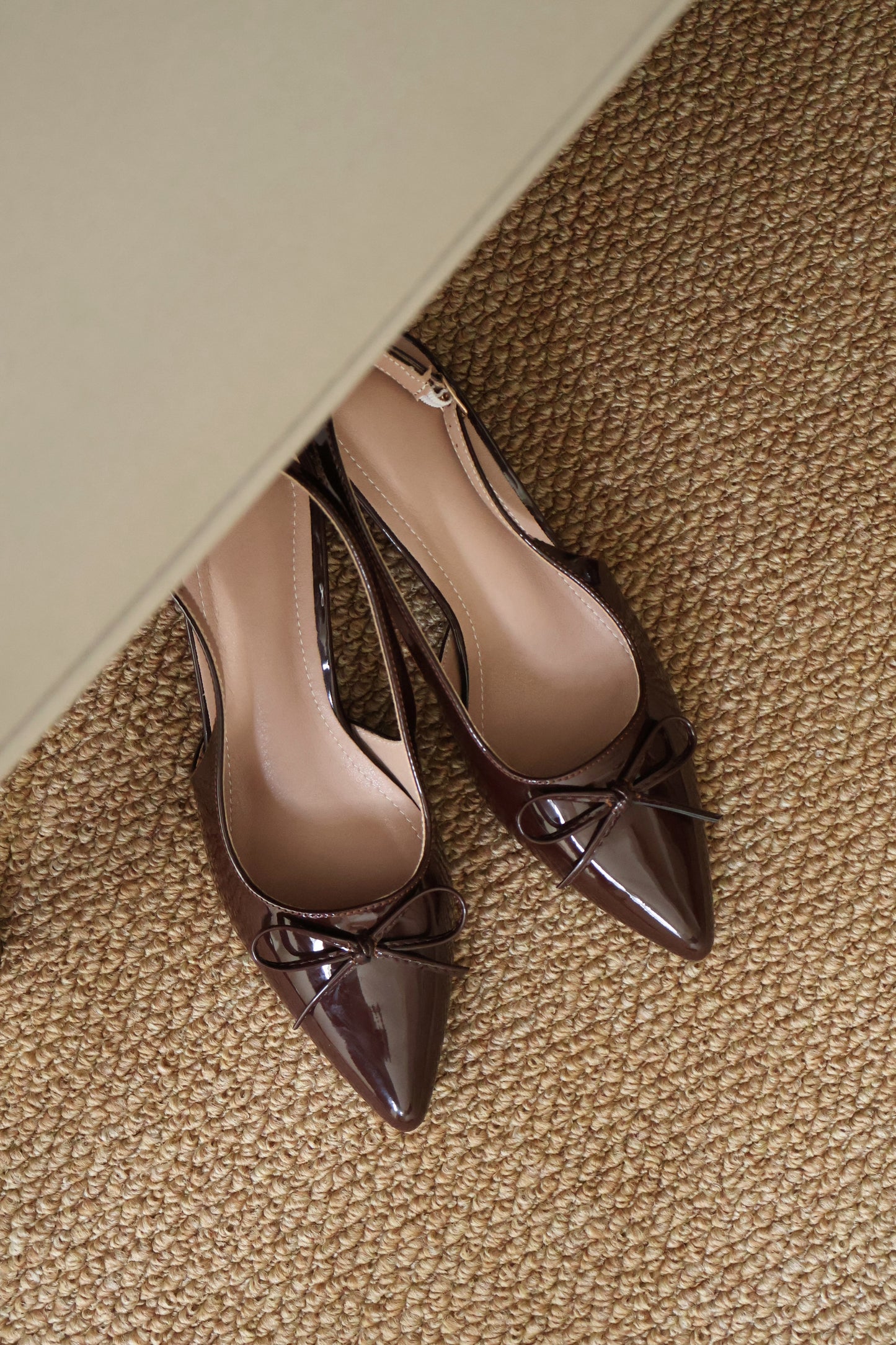 Veyna Slingback Heels Pump (Coffee)
