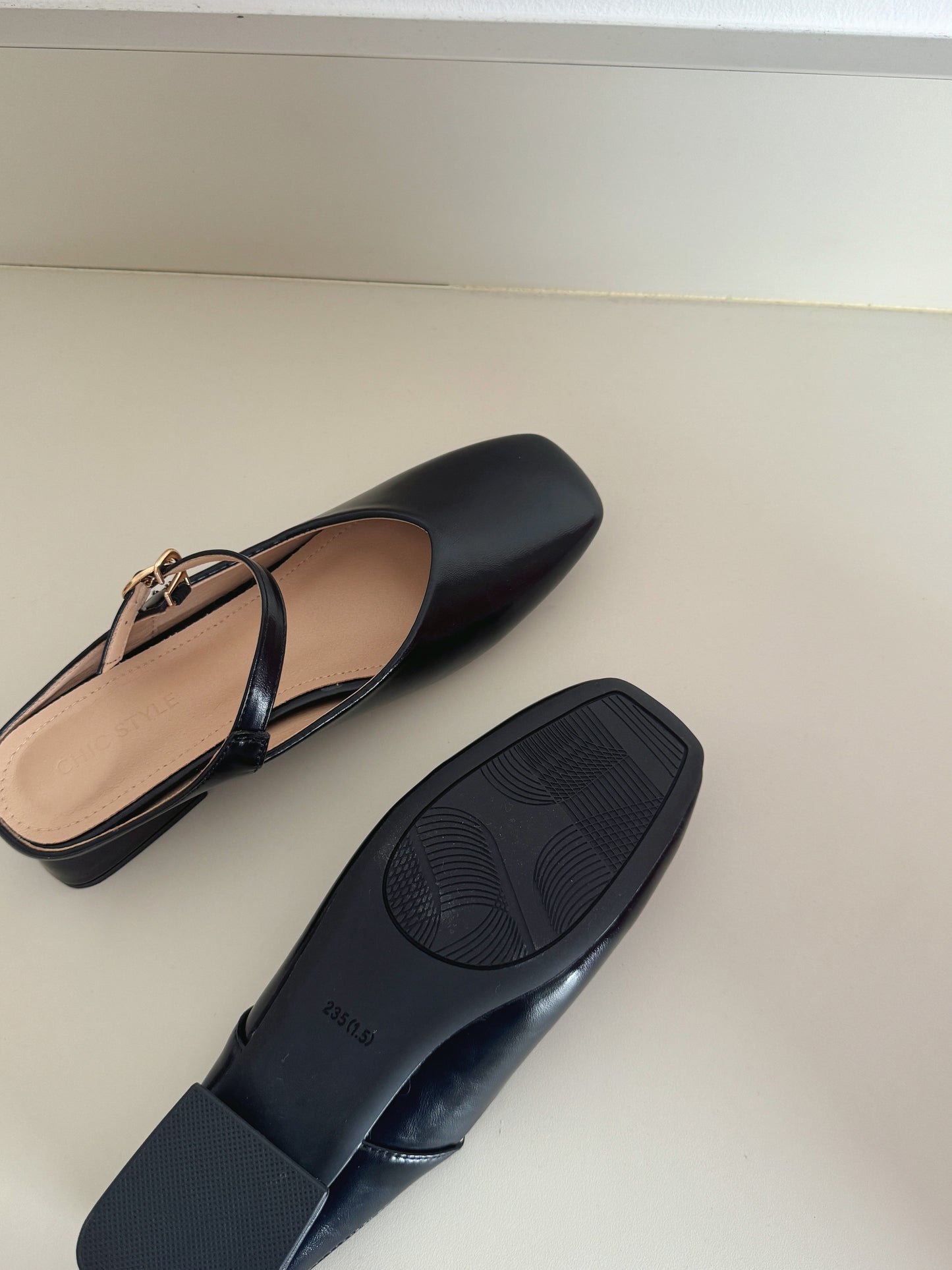 Shanell Slip On Mules (Black)