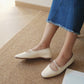 Bernice Mary Janes Flats (Cream White / 40 41)