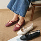 Bernice Mary Janes Flats (Red)