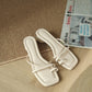 Helena Ring Toe Heels (Cream White)
