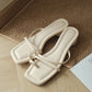Helena Ring Toe Heels (Cream White)