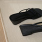 Orin Strappy Soft Wedges (Black / 35)