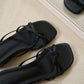 Orin Strappy Soft Wedges (Black / 35)