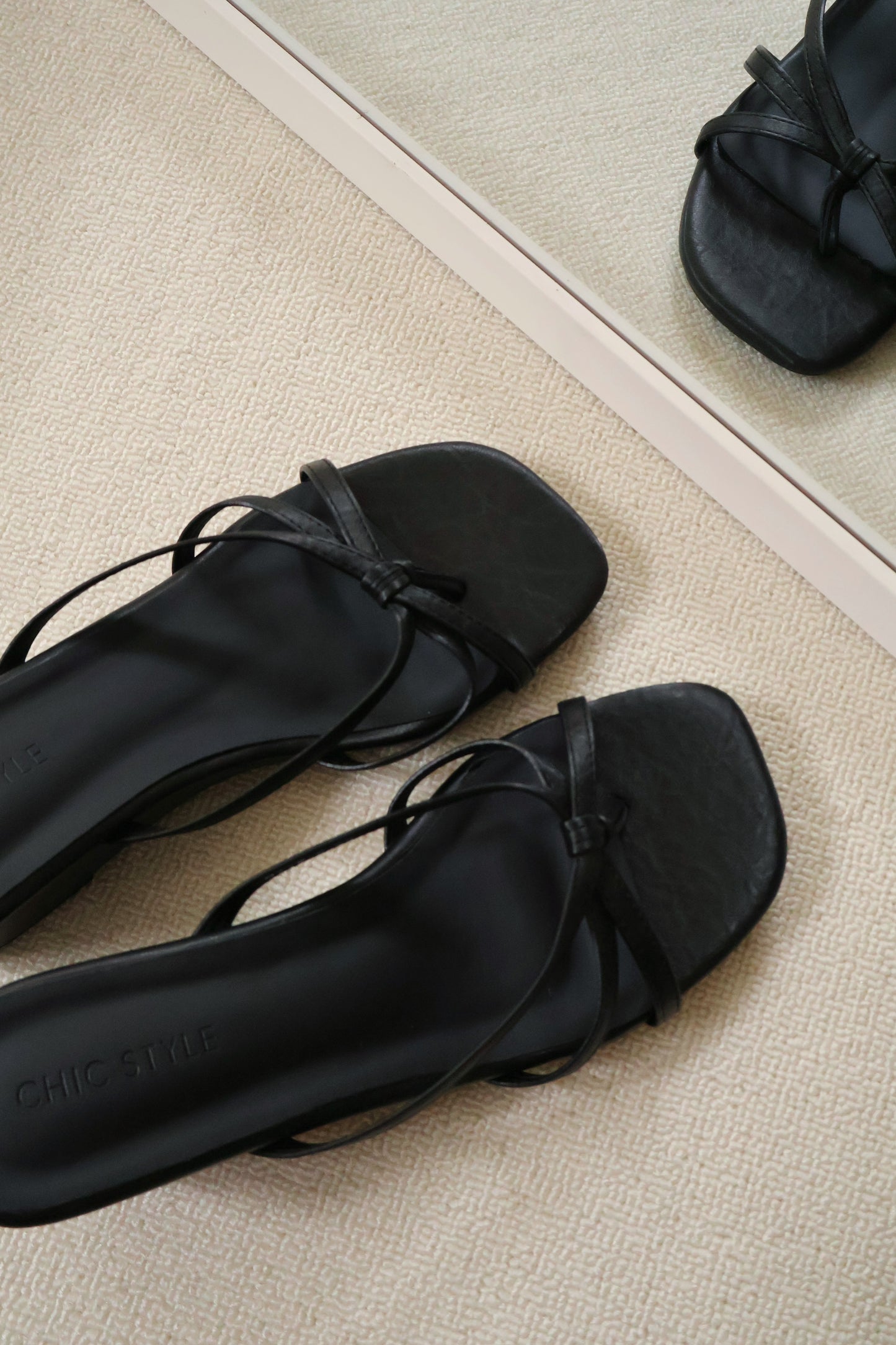 Orin Strappy Soft Wedges (Black / 35)