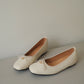 Jaycee Soft Ballet Flats (Cream White)