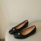 Jaycee Soft Ballet Flats (Black)