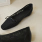 Kendra Lace Fairy Flats (Black / 37 41)