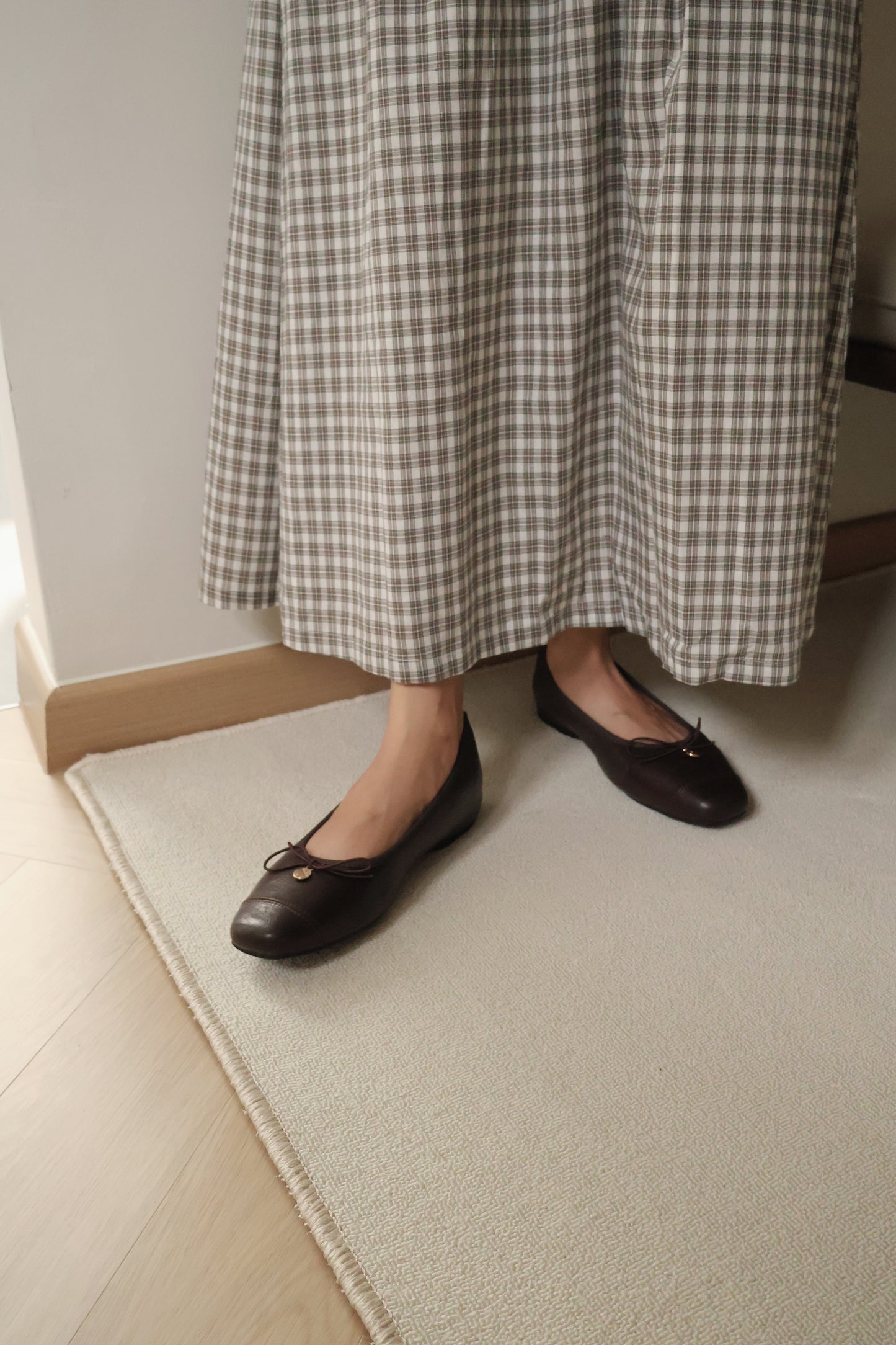 Jaycee Soft Ballet Flats (Coffee)