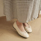 Jaycee Soft Ballet Flats (Cream White)