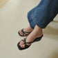 Orin Strappy Soft Wedges (Black / 35)