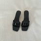 Layne Irregular Strap Heels (Black)