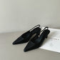Zoella Slingback Heels (Black)