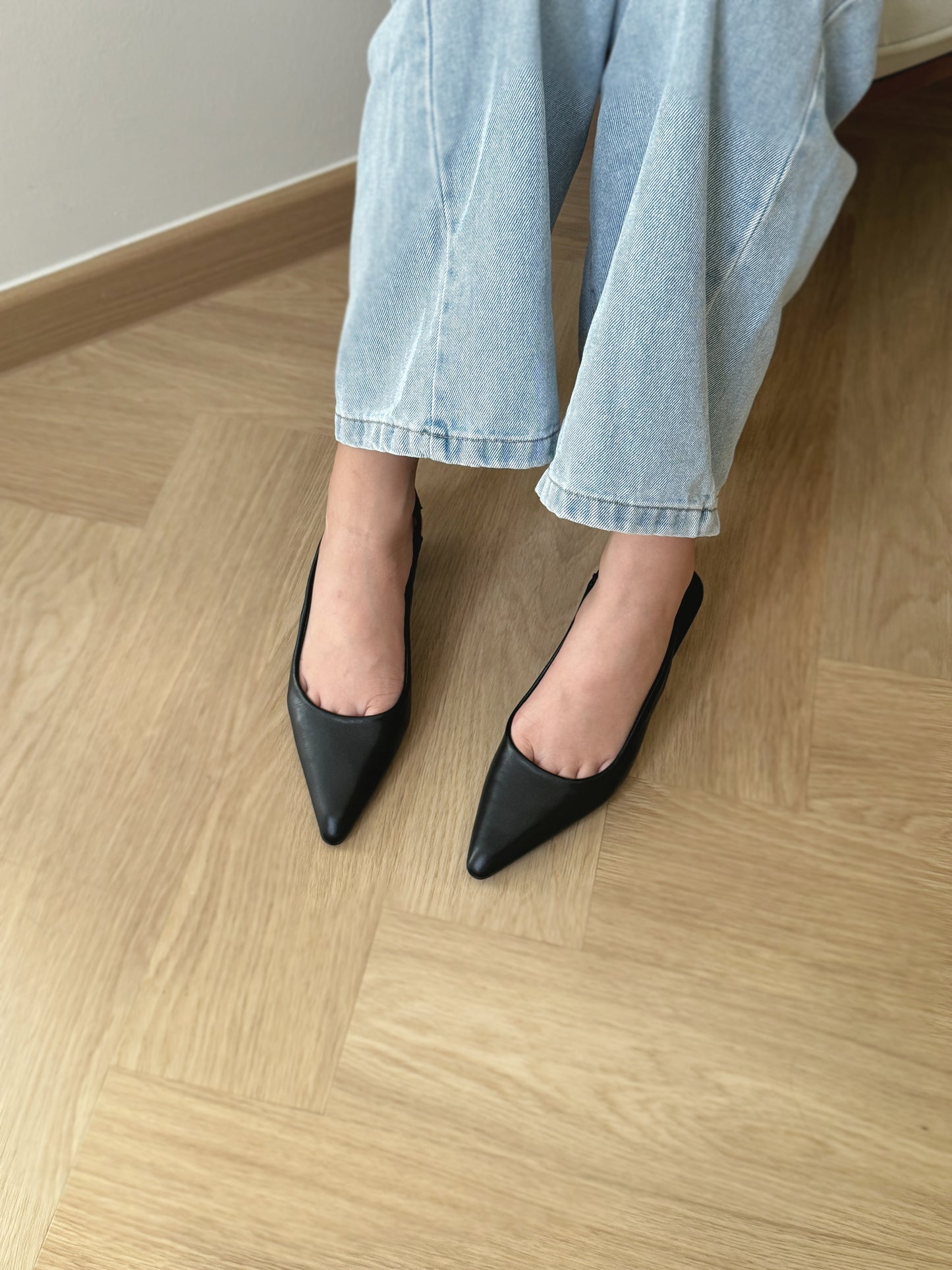 Zoella Slingback Heels (Black)