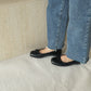 Bethel Bow Ballet Flats (Black)