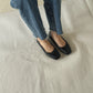 Bethel Bow Ballet Flats (Black)