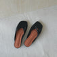 Lorraine Twist Slip On Flats (Black)