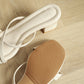 Kay Strappy Block Heels (CreamWhite / 40)