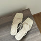 Lane Strappy Heels (Cream)