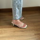 Lane Strappy Heels (Cream)