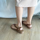 Ashton Roman Slingback Sandals (Brown)
