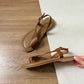 Ashton Roman Slingback Sandals (Brown)