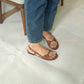 Megan Slingback Sandals (Brown)