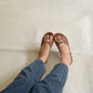 Megan Slingback Sandals (Brown)