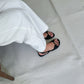 Megan Slingback Sandals (Black)
