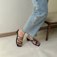 Elvie Strappy Heels (Black)