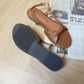 Megan Slingback Sandals (Brown)