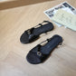 Megan Slingback Sandals (Black)