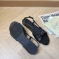 Megan Slingback Sandals (Black)