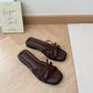 Noelly Strappy Comfy Sandals (Rich Brown)