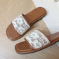 Wendy Lace Sandals (Brown)