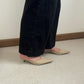 Zana Pointy Low Heels (Beige)