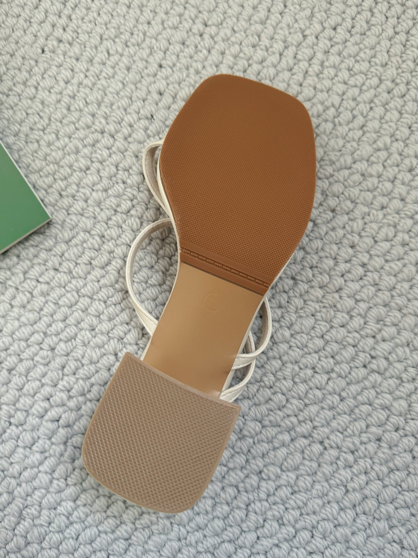 [Preorder] Lucie Strappy Comfy Heels (Cream)