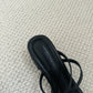 [Preorder] Lucie Strappy Comfy Heels (Black)