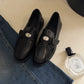 Mollie Penny Loafers (Black)